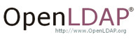 Lgotipo de OpenLDAP con indicación de la web http://www.OpenLDAP.org