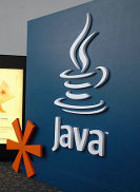 Imagen donde se aprecia el logo del lenguaje Java.
