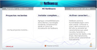 Captura de pantalla donde se muestra uno de los pasos del proceso de adición de módulos y plugins en NetBeans de NetBeans 6.9.1. 