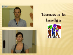 Héctor y Laura aparecen bajo la consigna ¡Vamos a la huelga!