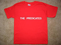 Camisa de publicidad del grupo musical “The Predicates”.