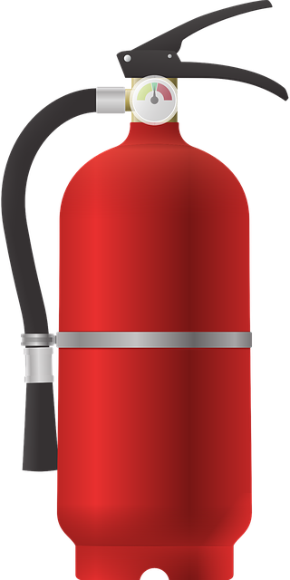 Dibujo de un extintor de incendios