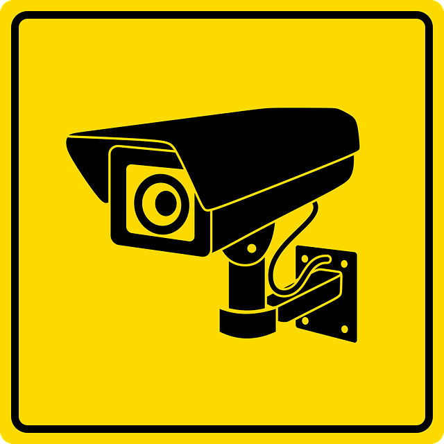 Cartel de advertencia de cámara de vigilancia