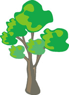 Ilustración de un árbol.