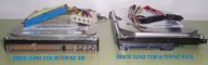 Hay dos discos duros con sus cables de conexión correspondientes. El de la izquierda es de tipo IDE y el de la derecha de tipo sata.