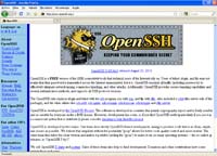 Página oficial openSSH.