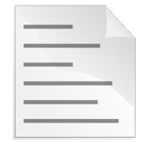 Icono de un fichero de configuración.